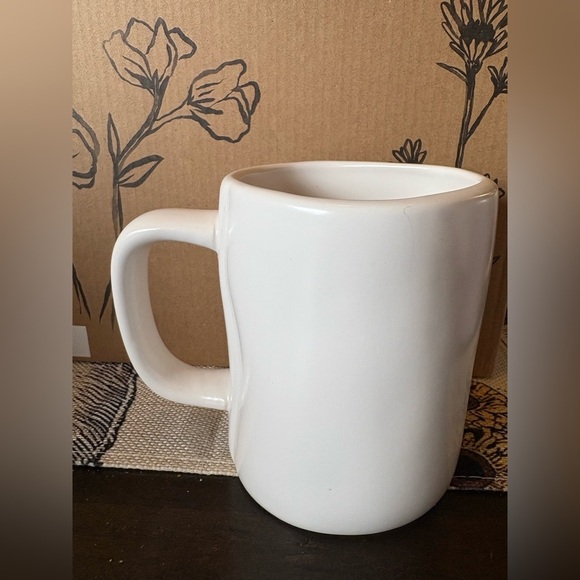 Rae Dunn White “I Chase Toddlers” Ceramic Mug - Picture 3 of 4